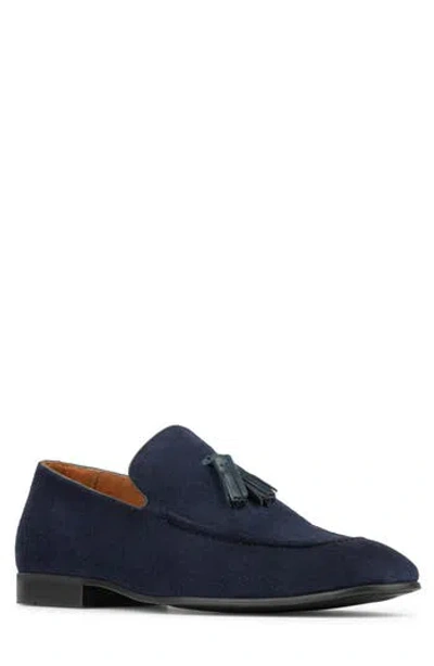 Donald Pliner Udell Tassel Loafer In Blue