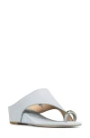 Donald Pliner Vesnaspan Wedge Slide Sandal In Blue