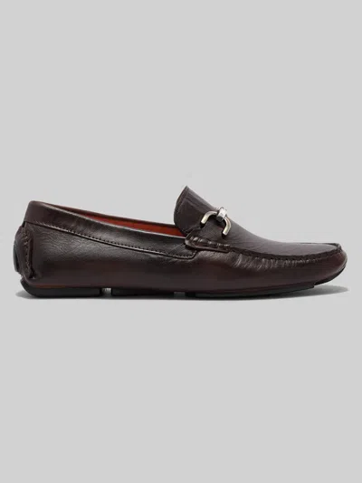 Donald Pliner Victor Moc Toe Bit Drivers In Burgundy