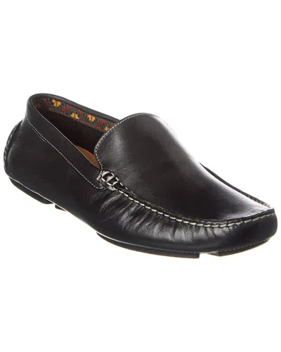 Donald Pliner Vik Leather Loafer In Black