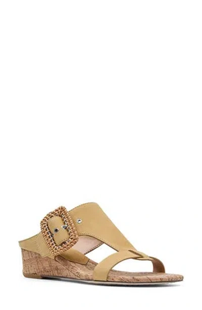 Donald Pliner Vine Wedge Sandal In Brown