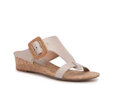 Donald Pliner Vine Wedge Sandal In Purple