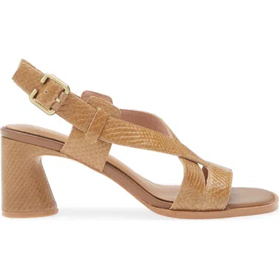 Donald Pliner Vlora Slingback Sandal In Saddle