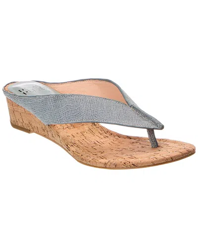 Donald Pliner Vylette Leather Sandal In Gray