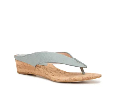 Donald Pliner Vylette Wedge Flip Flop In Multi