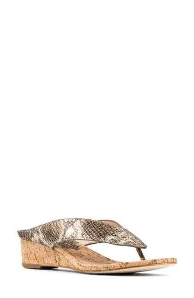 DONALD PLINER DONALD PLINER WEDGE FLIP FLOP