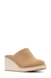 Donald Pliner Wedge Mule In Brown