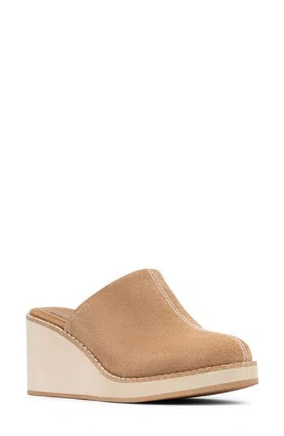 Donald Pliner Wedge Mule In Brown