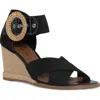Donald Pliner Wedge Sandal In Black
