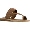 Donald Pliner Wedge Toe Loop Sandal In Multi