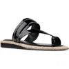 Donald Pliner Wedge Toe Loop Sandal In Multi