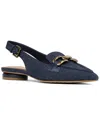 Donald Pliner Williamsdn Denim Chain Sling Loafer In Blue