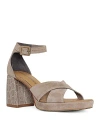 Donald Pliner Women's Ankle Strap High Heel Sandals In Taupe