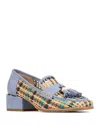 Donald Pliner Women's Arroyosp Tailored Loafer Pumps In Navy Multi