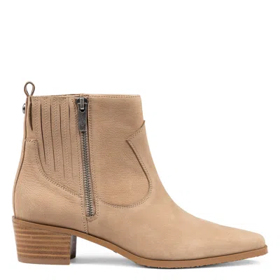 Donald Pliner Women Banks Sand Bootie In White