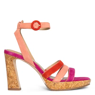 Donald Pliner Women Baybi Pink Multi Casual In White