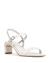 Donald Pliner Block Heel Sandal In Pearl