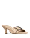 Donald Pliner Women's Buckle Mule Slide Sandals In Sand