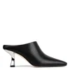 Donald Pliner Kitten Heel Mule In Black