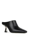 Donald Pliner Kitten Heel Mule In Black