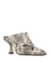 Donald Pliner Kitten Heel Mule In Taupe