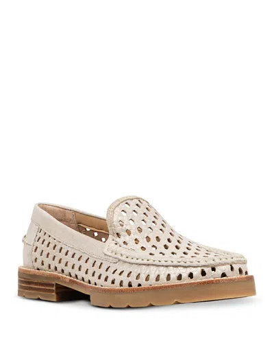 Donald Pliner Women's Classic Loafer Flats In Silver
