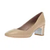 Donald Pliner Women's Corin2 Block Heels In Almond In Pink
