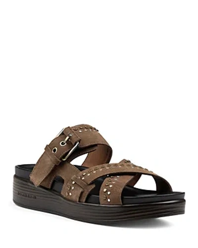 Donald Pliner Women's Crisscross Wedge Sandals In Biscotti