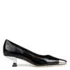 Donald Pliner Cristin Cap Toe Kitten Heel Pump In Black