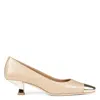 Donald Pliner Cristin Cap Toe Kitten Heel Pump In Sand