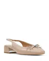 Donald Pliner Dara Slingback Square Toe Pump In Sand