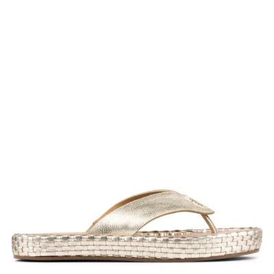 Donald Pliner Women Dasara Platino Casual In Silver
