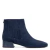 DONALD PLINER WOMEN DASIA NAVY SUEDE BOOTIE