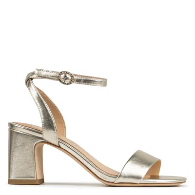 Donald Pliner Women Doyenne Platinum Dress In Gold