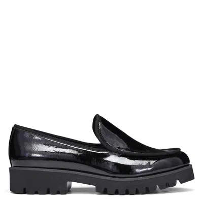Donald Pliner Women Eclipse Black Patent Casual