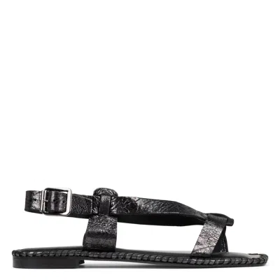 Donald Pliner Eliya Leather Sandal In Black