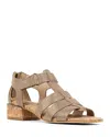 Donald Pliner Falesia Block Heel Fisherman Sandal In Black