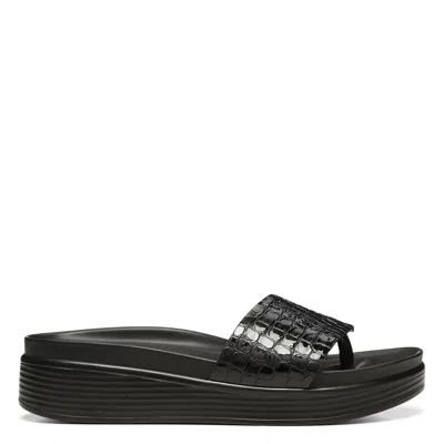 Donald Pliner Women Fifi Black Croco Casual