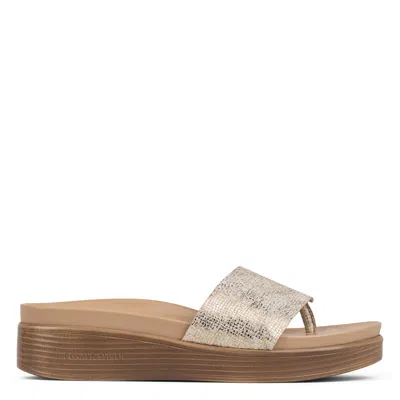 Donald Pliner Women Fifi Camel Metallic Casual In Brown