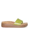 Donald Pliner Fifi Platform Wedge Flip Flop In Pistachio
