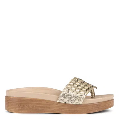 Donald Pliner Women Fifi Platino Woven Casual In Black