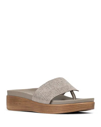 Donald Pliner Women's Fifi Wedge Sandals In Taupe