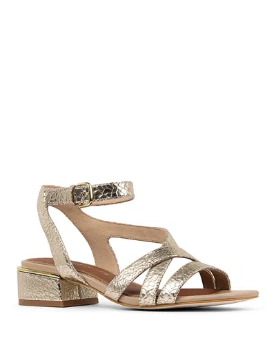 Donald Pliner Women's Frannie Ankle Strap Sandals In Platino