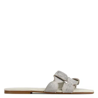 Donald Pliner Women Gabrey Silver Casual In Multi