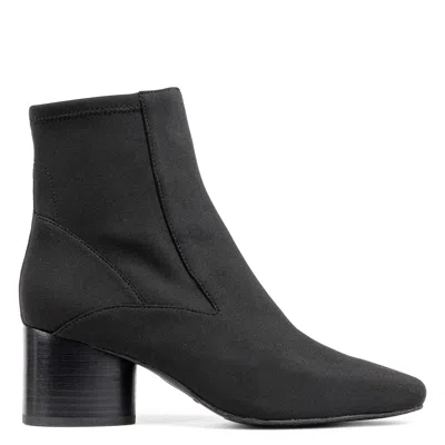 DONALD PLINER WOMEN GAIGE BLACK CREPE BOOT