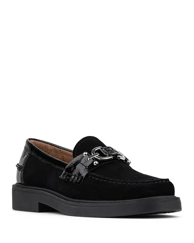 Donald Pliner Galilee Bit Loafer In Black