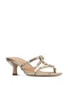 Donald Pliner H Strap Sandal In Neutral