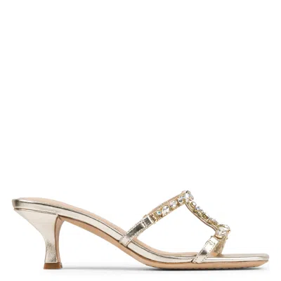 Donald Pliner Women Griffon Platinum Dress In Gold