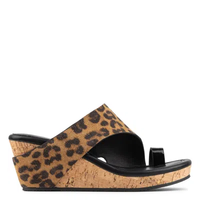 Donald Pliner Women Gyer Leopard Suede Casual In Animal Print
