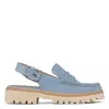 Donald Pliner Halie Slingback Moc Toe Loafer In Denim